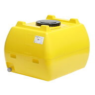 スイコー ホームローリータンク 500L HLT-500 業務用 運搬 貯水タンク 貯水槽 雨水 農業 防災 黄 イエロー