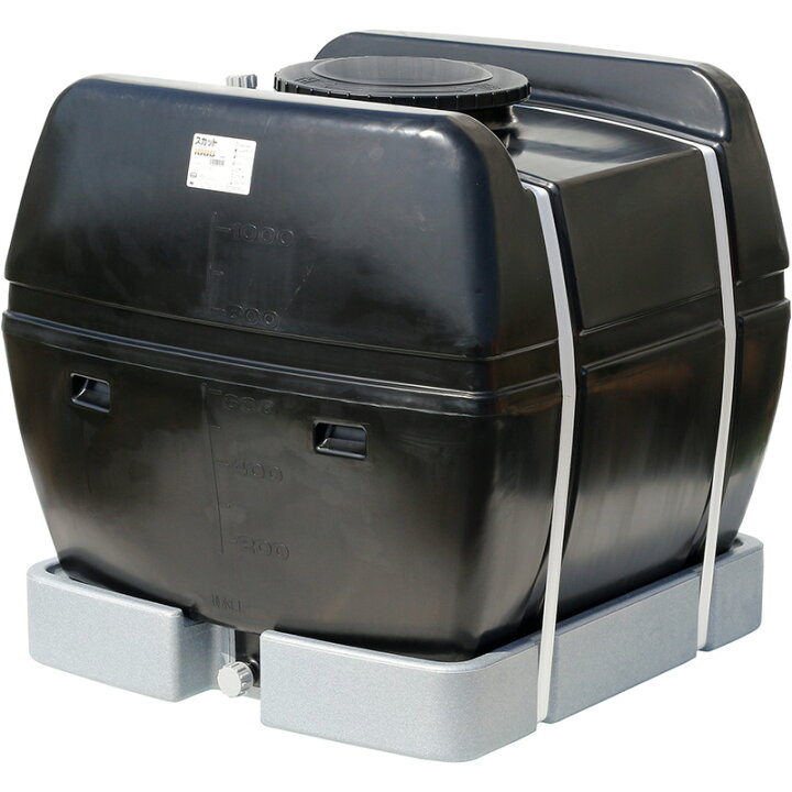 楽天市場】スイコー スカット1000 ブラック 容量1000L 完全液出し型 