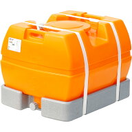 スイコー スカット200 オレンジ 容量200L 完全液出し型 ローリータンク 業務用 貯水タンク 貯水槽 雨水 …