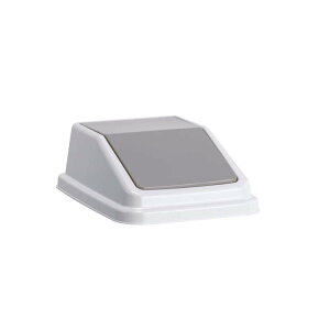 テラモト エコ分別トラッシュペールW30 蓋 灰 ペットボトル