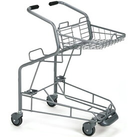 大和産業 ショッピングカート カゴ3個載せカート PY983AE-C100 SG 買い物カート