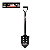金象PRO ショベル 丸 穴明スリム P柄 PROLINE スコップ 日本製 プロ 軽量 ブラック 黒 パイプ スチール