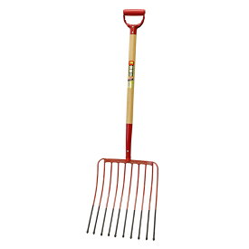 金象 イモホーク 10本爪 木柄 芋 じゃがいも ジャガイモ 収穫 農具 園芸用品 農業 農作業 畑 家庭菜園 道具 フォーク 浅香工業