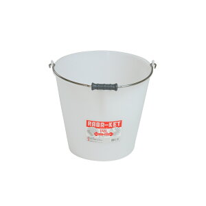 リス ラバケット14L ナチュラル バケツ 土木作業 左官用品 工事 大工用品 園芸 農業 モルタル 左官バケツ 道具 ガーデニング リス興業