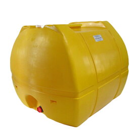 モリマーサム樹脂 ローリータンク SL-2000 容量2000L 黄 50Aフィッティング付 業務用 貯水タンク 貯水槽 雨水 農業 薬品 防災 イエロー