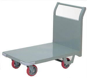 ヨドノ 片袖鉄板張運搬車 FCD車輪 900×600 品番22 運搬 重量物用鋼板台車