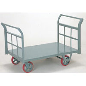 ヨドノ 両袖運搬車 FCD車輪 1200×750 品番26 運搬 重量物用鋼板台車