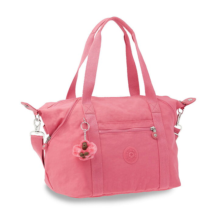 楽天市場 キプリング 公式 ボストンバッグ Art City Pink アート シティーピンク Kr51 ベーシック コレクション 公式 キプリング アウトレット店