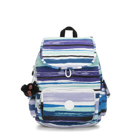 キプリング 公式 リュック バックパック CITY PACK S(Joyfull Stripes) シティパックエス (ジョイフル ストライプス) K1563523O ベーシック コレクション