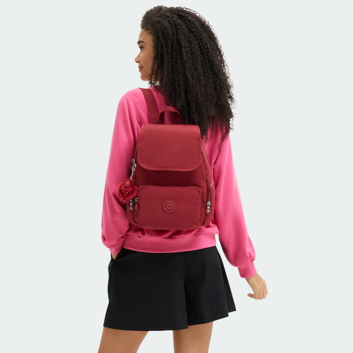 楽天市場】キプリング 公式 リュック バックパック CITY ZIP S(Funky 