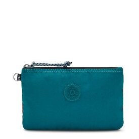 キプリング 公式 ポーチ CASUAL POUCH(Duo Teal Coral) カジュアルポーチ(デュオティールコーラル) KI38270HQ 　期間限定価格5/12まで　