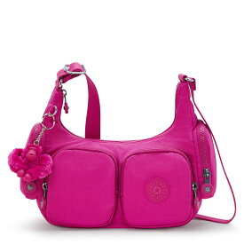 キプリング 公式 ショルダーバッグ RIKKA S(Glowing Fuchsia) リッカエス(グローイングフクシア) KI43333KU ベーシック コレクション