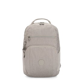 キプリング 公式 リュック バックパック TROY(Grey Beige Pep) トロイ (グレーベージュペパリー) KI523747O ペパリー コレクション