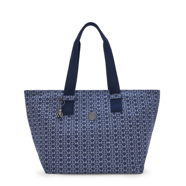 キプリング 公式 トートバッグ RAAJA(Signature Denim) ラージャ(シグネチャーデニム) KI58487PF 　期間限定価格 2026/9/27 まで