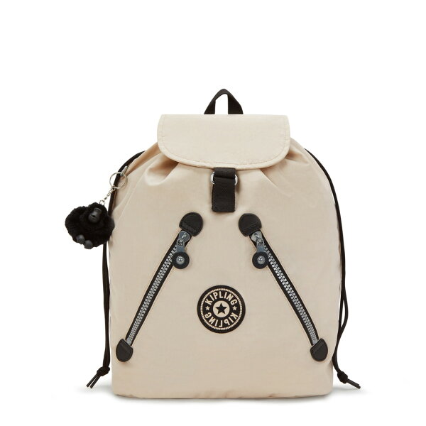 キプリング 公式 リュック バックパック NEW FUNDAMENTAL L(Back to Beige H) ニューファンダメンタルエル(バックトゥーベージュH) KI70943RY ヘリテージコレクション