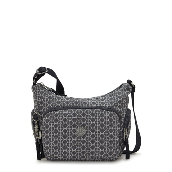 キプリング 公式 ショルダーバッグ GABB S(Grey Denim Jq) ガブエス(グレーデニムジャカード) KI73673HW 　期間限定価格 2026/9/27 まで