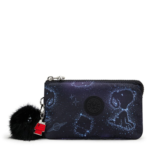 キプリング 公式 ポーチ CREATIVITY L(Weightless Star) KIPLING X PEANUTS クリエイティビティエル(ウェイトレススター) KI78913PW 　期間限定価格 2026/9/27 まで