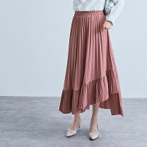 楽天市場】アシンメトリー スカート（カラーピンク）（スカート  