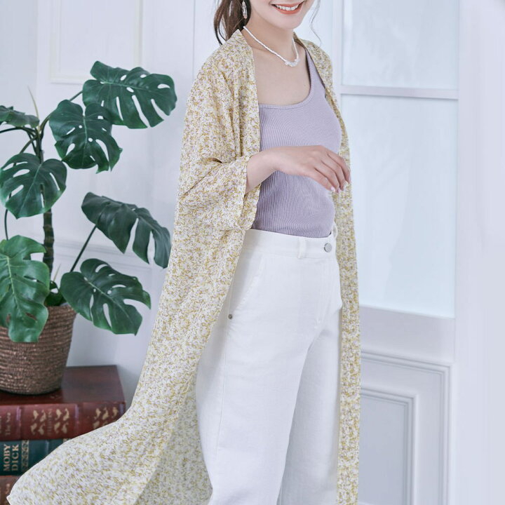 楽天市場】【OUTLET SALE】ガウン《花柄シフォンガウン 全7パターン 