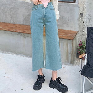 �f�j���s�J�b�g�I�t�N���b�v�h�f�j���p���c �S2�F 4�T�C�Y�t ���f�B�[�X �{�g���X �f�j���p���c �N���b�v�h�� �㕪�� �J�b�g�I�t �؂���ςȂ� �n�C�E�G�X�g �n�C���C�Y �W�[�p�� �X�g���[