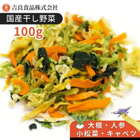 【国産】乾燥野菜(干し野菜)ミックス 100g