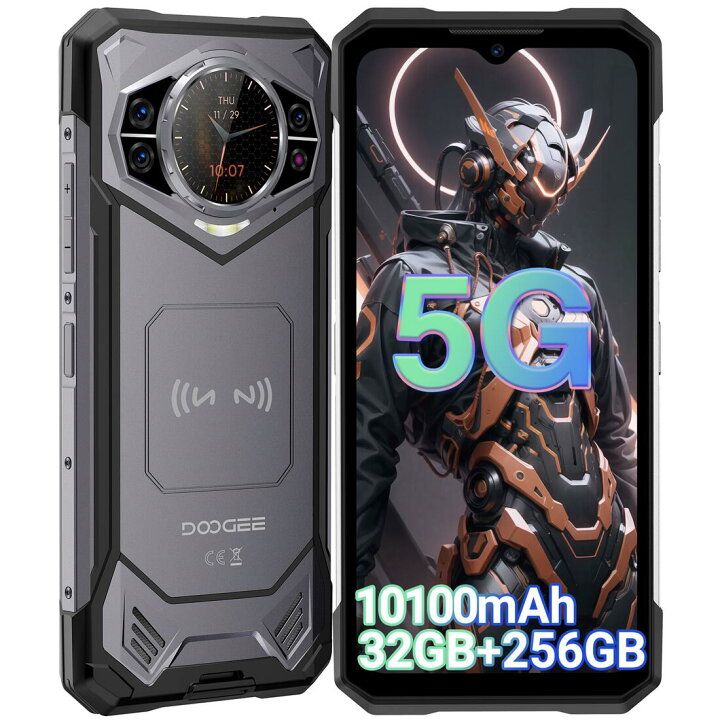 楽天市場】最新5G スマホ DOOGEE S200 Android14 防水防塵 頑丈携帯 