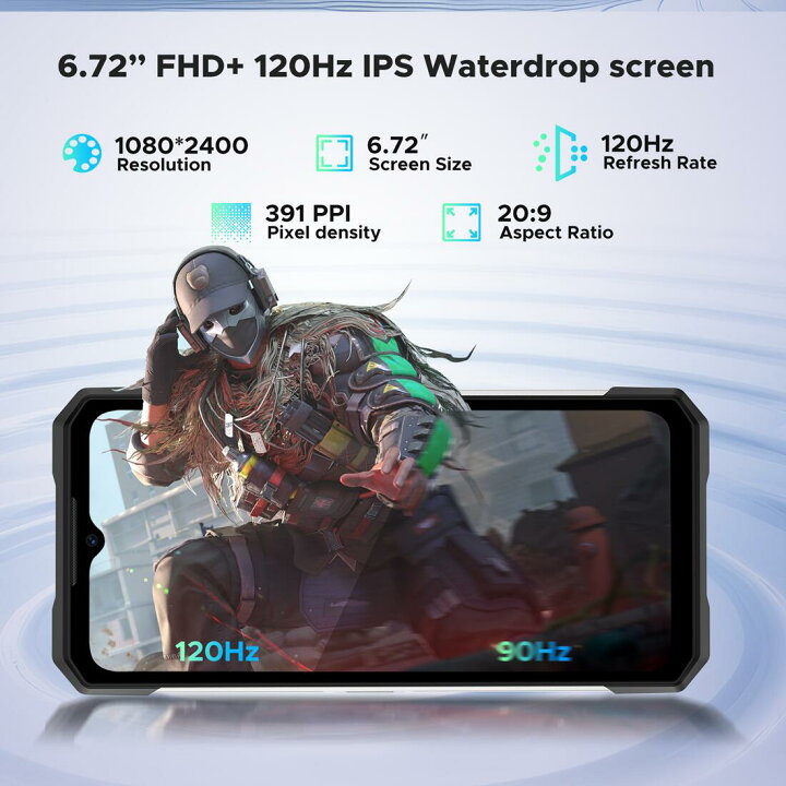 楽天市場】最新5G スマホ DOOGEE S200 Android14 防水防塵 頑丈携帯 