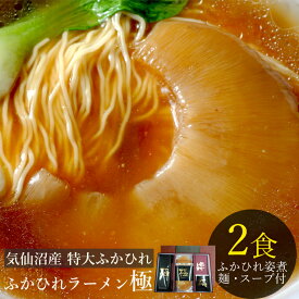 プレミアム ふかひれラーメン『 極』 2食入（生麺）【敬老の日 父の日 お歳暮 年末年始 ごちそう お中元 御中元 気仙沼 フカヒレ 姿煮 丸光製麺 お取り寄せグルメ 贈答 プレゼント ギフト お礼】