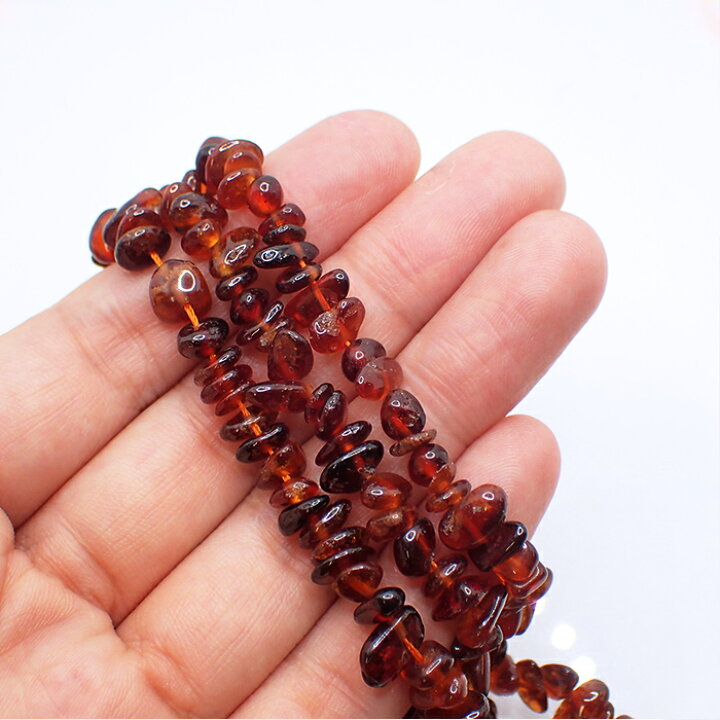 ⑨☆セール特選品☆実りの象徴【40cm☆オレンジガーネットさざれ連】♡ 