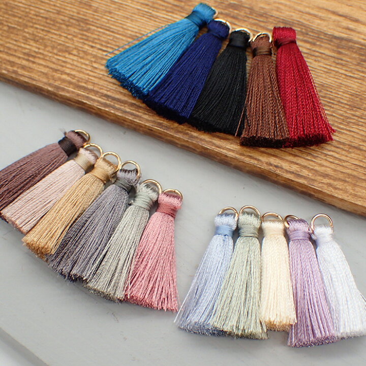 楽天市場】【在庫限り】タッセル 【10個売り】【約30mm ミニタッセル 