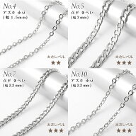 【切り売り/約1m】99.サージカルステンレス製チェーン【シルバー】 医療用ステンレス SUS316 金属アレル…