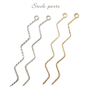 ���^���`���[�� �y228. �X�e�B�b�N(6.8cm �W�O�U�O)�p�[�c �R�l�N�^�[ 2����z�c�C�X�g �S�[���h �� �V���o�[ �� �_ �o�[ �V���v�� �l�b�N���X �n���h���C�h DIY ��������