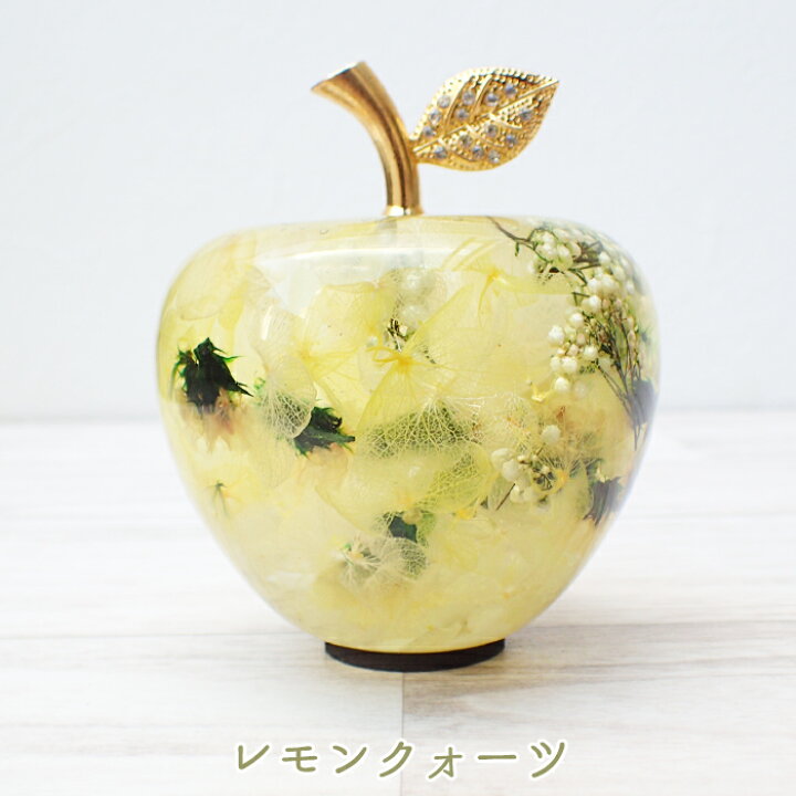 楽天市場】【7】 ハーバリウム アップル ナチュラル 完成品 3カラー 1 