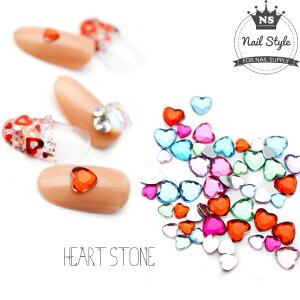 【クーポン発行中】ハート 4mm 6mm 大小約50粒入 セポンスター風 セーラームーン風 クリルストーン 高品質 ダイヤカット 立体 ビジュー 大 小 大粒 小粒 クリア ライトピンク ローズピンク レ