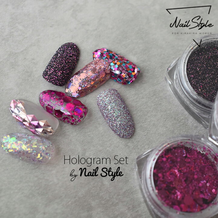 楽天市場】【クーポン発行中】【8個セット】ホログラム 夏 ラメ ジェル  