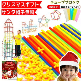 【サンタ帽子★ラッピング無料】 チューブ式ブロック 715pcs 知育ブロック チューブブロック ブロック おもちゃ 玩具 知育 積み木 知育玩具 2歳 3歳 4歳 5歳 6歳 小学生 女の子 男の子 女 男 子供 誕生日 誕生日プレゼント プレゼント ギフト