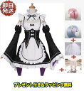 Re:ゼロから始める異世界生活 メイド服 ラム レム 双子メイドワンピース パーティー イベント コスプレ衣装ハロウィン Re:ゼロから始める異世界生活 メイド...