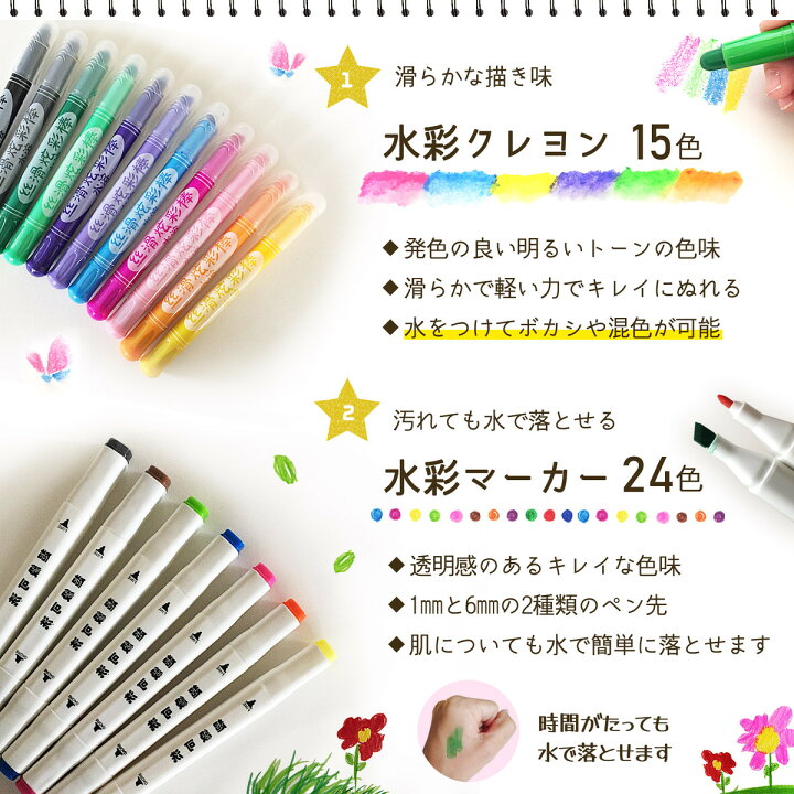 楽天市場 楽天ランキング入賞 98 文房具 色鉛筆 クレヨン アートセット お絵かき お絵かきセット お絵描き お絵描きセット 知育玩具 2歳 3歳 4歳 5歳 6歳 7歳 小学生 低学年 女の子 男の子 女 男 子供 幼児 入園 入学 卒園 誕生日 誕生日プレゼント プレゼント ギフト