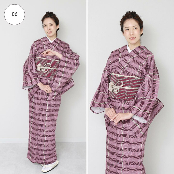 楽天市場】木綿 着物 単衣 綿 プレタ M/Lサイズ 全16柄 きもの キモノ 