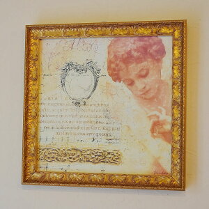 イタリア製 天使額 フレーム カテドラル1 エンジェル 絵画 壁掛け おしゃれ 輸入雑貨 エンゼル インテリア ヨーロッパ雑貨 アンティーク雑貨 天使雑貨 インテリア 雑貨 アンティーク おしゃ