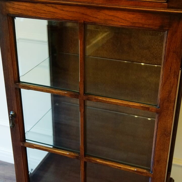 楽天市場】アンティーク家具 リプロダクト キャビネット ブックケース 