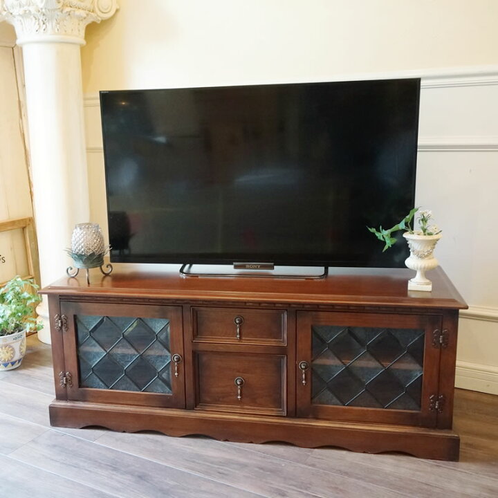 楽天市場】アンティーク家具 リプロダクション テレビ台 120 TV台 