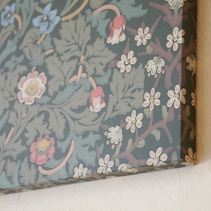 楽天市場 ウィリアムモリス アートパネル ロング版 壁紙使用 ブラックトーン Blackthorn William Morris 高級木製パネル使用 送料無料 絵画 インテリア 絵画 額入り おしゃれ 額絵 フレーム アートフレーム 輸入家具 雑貨の専門店 ｅ木楽館