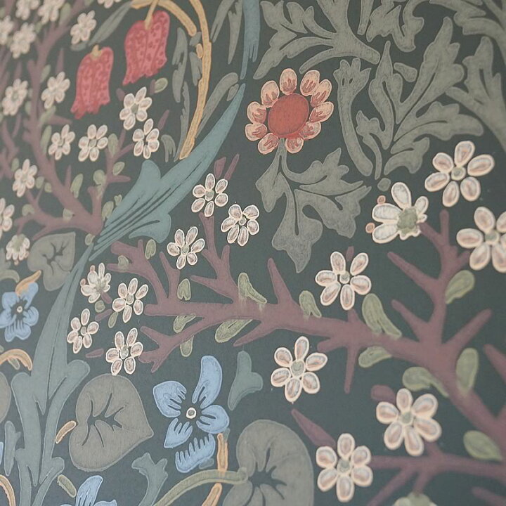 楽天市場 ウィリアムモリス アートパネル ロング版 壁紙使用 ブラックトーン Blackthorn William Morris 高級木製パネル使用 送料無料 絵画 インテリア 絵画 額入り おしゃれ 額絵 フレーム アートフレーム 輸入家具 雑貨の専門店 ｅ木楽館