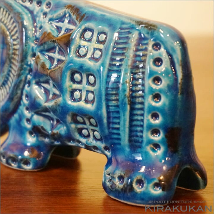 楽天市場】BITOSSI ビトッシ ゾウ 象 置物 リミニブルー イタリア雑貨 