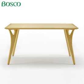 Bosco ボスコ 家具 ダイニングテーブル135 NA ナチュラル色 シンプル モダン家具調の自然派シリーズ 北欧 ミッドセンチュリー家具 おしゃれ Dining Table