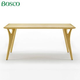 Bosco ボスコ 家具 ダイニングテーブル150 NA ナチュラル色 シンプル モダン家具調の自然派シリーズ 北欧 ミッドセンチュリー家具 おしゃれ Dining Table