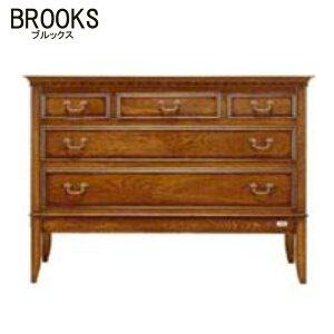 ブルックス BROOKS チェスト92 北海道家具 旭川 民芸 ナラ材 オーク材 チェスト アンティーク家具調 加藤木工
