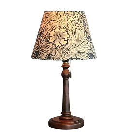 ウィリアムモリス テーブルランプ 『 マリーゴールド ネイビー 』 Marigold-N 照明器具 アンティーク家具 おしゃれランプ 輸入照明