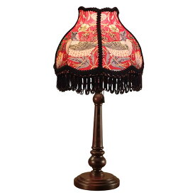 ウィリアムモリス テーブルランプRタイプ 『 いちご泥棒-R 』 Strawberry Thief 1883 照明器具 アンティーク家具 おしゃれランプ 輸入照明